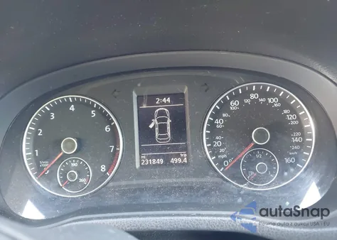 2013 Volkswagen Passat 2.5L Se из США, поврежденный, VIN 1VWBP7A34DC026222